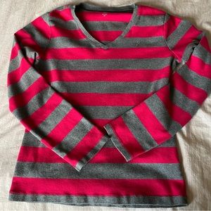 Preowned TOMMY HILFIGER V-neck Sweater Size L